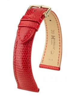 Pasek HIRSCH London L 04266020-1-21 ze skóry jaszczurki 21 mm - HIRSCH - paski do zegarków