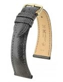 Pasek HIRSCH London L 04266030-1-18 ze skóry jaszczurki 18 mm - HIRSCH - paski do zegarków