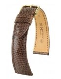Pasek HIRSCH London L 04366010-1-19 ze skóry jaszczurki 19 mm - HIRSCH - paski do zegarków