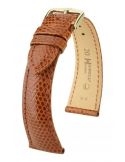 Pasek HIRSCH London M 04266170-1-18 ze skóry jaszczurki 18 mm - HIRSCH - paski do zegarków