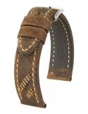 Pasek HIRSCH Lynyrd L 04864073-2-20 ze skóry antylopy 20 mm - HIRSCH - paski do zegarków