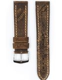 Pasek HIRSCH Lynyrd L 04864073-2-20 ze skóry antylopy 20 mm - HIRSCH - paski do zegarków