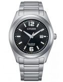 Zegarek casual męski Citizen Super Titanium AW1641-81E Eco-Drive 42 mm na bransolecie