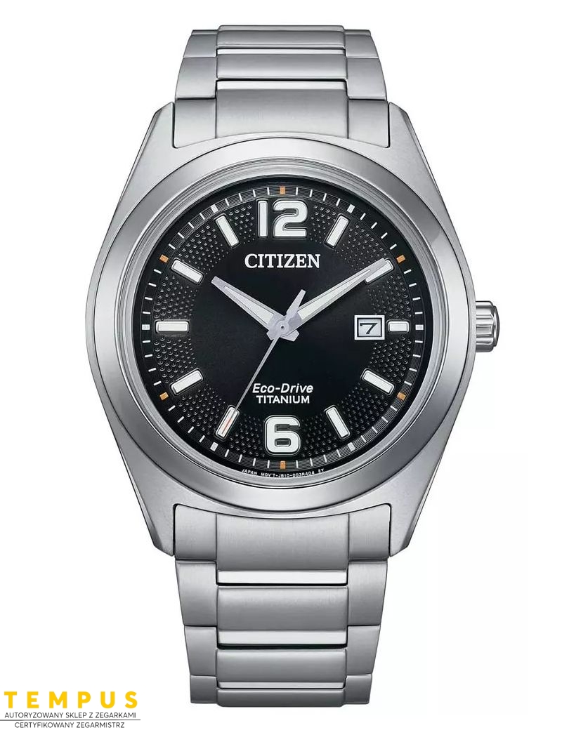 Zegarek casual męski Citizen Super Titanium AW1641-81E Eco-Drive 42 mm na bransolecie Zegarek casual męski Citizen Super Titanium AW1641-81E Eco-Drive 42 mm na bransolecie
