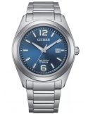 Zegarek casual męski Citizen Super Titanium AW1641-81L Eco-Drive 42 mm na bransolecie