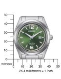Zegarek casual męski Citizen Super Titanium AW1641-81X Eco-Drive 42 mm na bransolecie