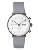 Junghans Max Bill Chronoscope Engl. Day 27/4008.03 - Zegarki JUNGHANS
