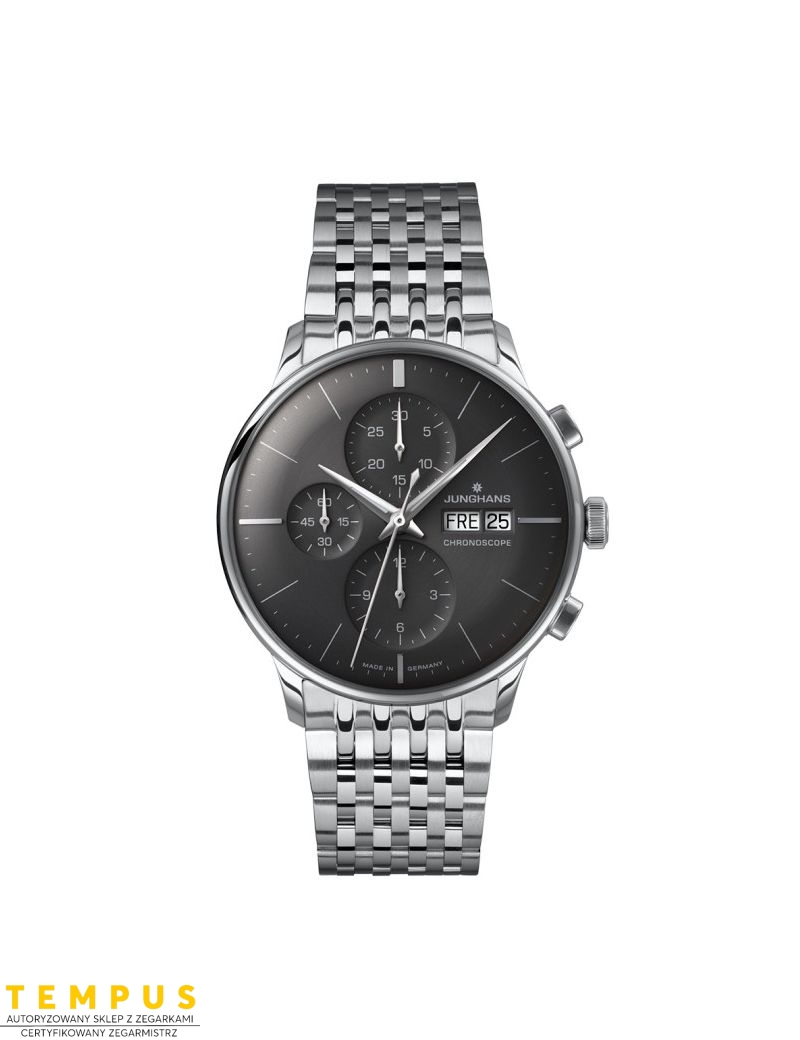 Junghans Meister Chronoscope Engl. Day 27/4324.47 - Zegarki JUNGHANS Junghans Meister Chronoscope Engl. Day 27/4324.47 - Zegarki JUNGHANS