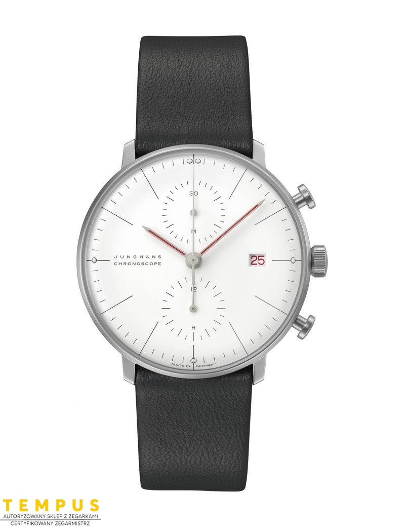 Junghans Max Bill Chronoscope Bauhaus 27/4303.02 - Zegarki JUNGHANS Junghans Max Bill Chronoscope Bauhaus 27/4303.02 - Zegarki JUNGHANS