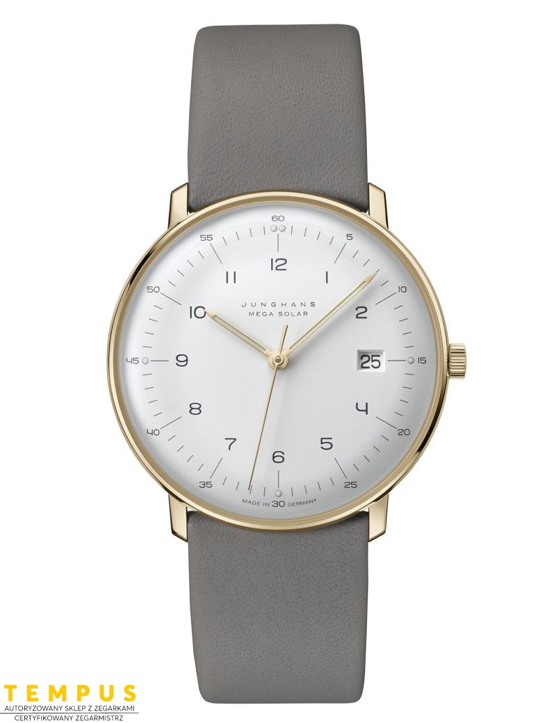 Junghans Max Bill Mega Solar 59/7324.02 - Zegarki JUNGHANS Junghans Max Bill Mega Solar 59/7324.02 - Zegarki JUNGHANS