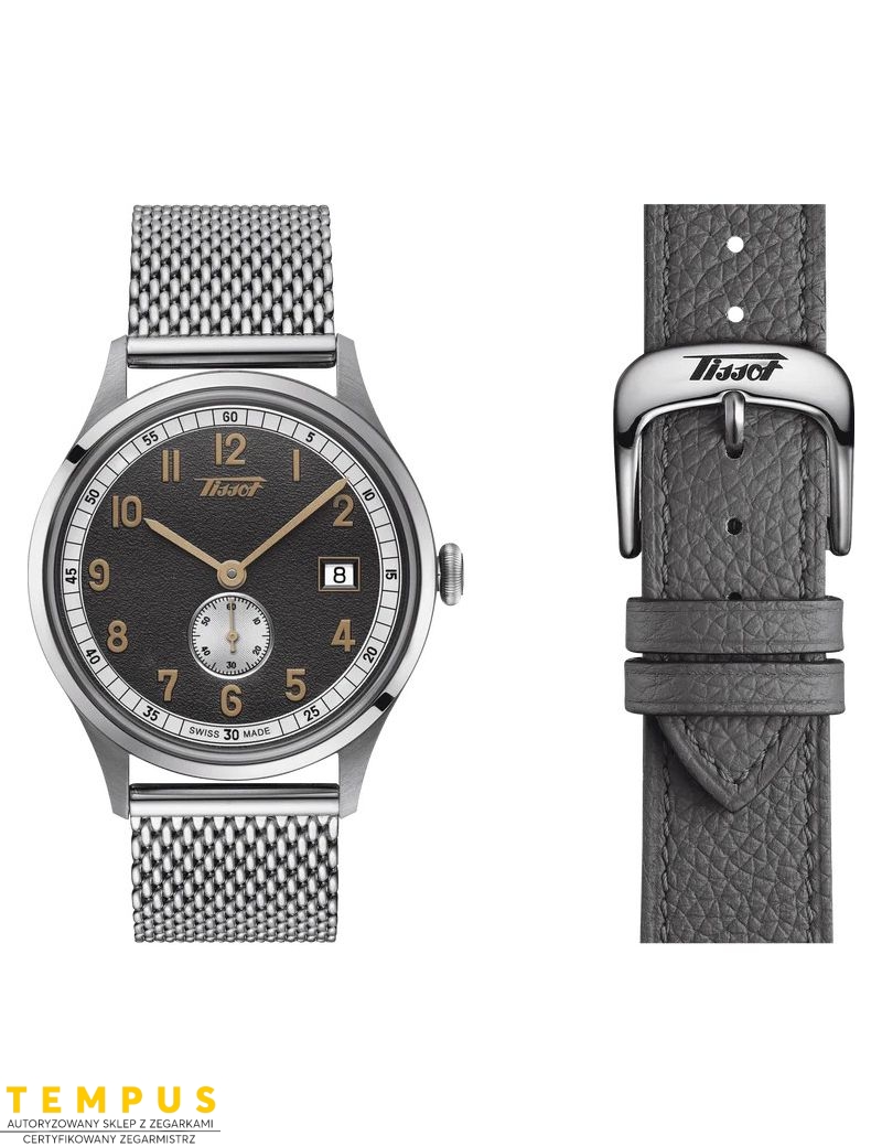 Tissot Heritage Small Second 1938 T142.428.11.082.00 - Zegarki TISSOT Tissot Heritage Small Second 1938 T142.428.11.082.00 - Zegarki TISSOT