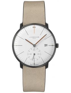 Junghans Max Bill Mega Kleine Sekunde Edition Set 60 58/4100.02 - Zegarki JUNGHANS