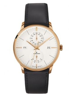 Junghans Meister Agenda Engl. Day 27/7066.03 - Zegarki JUNGHANS