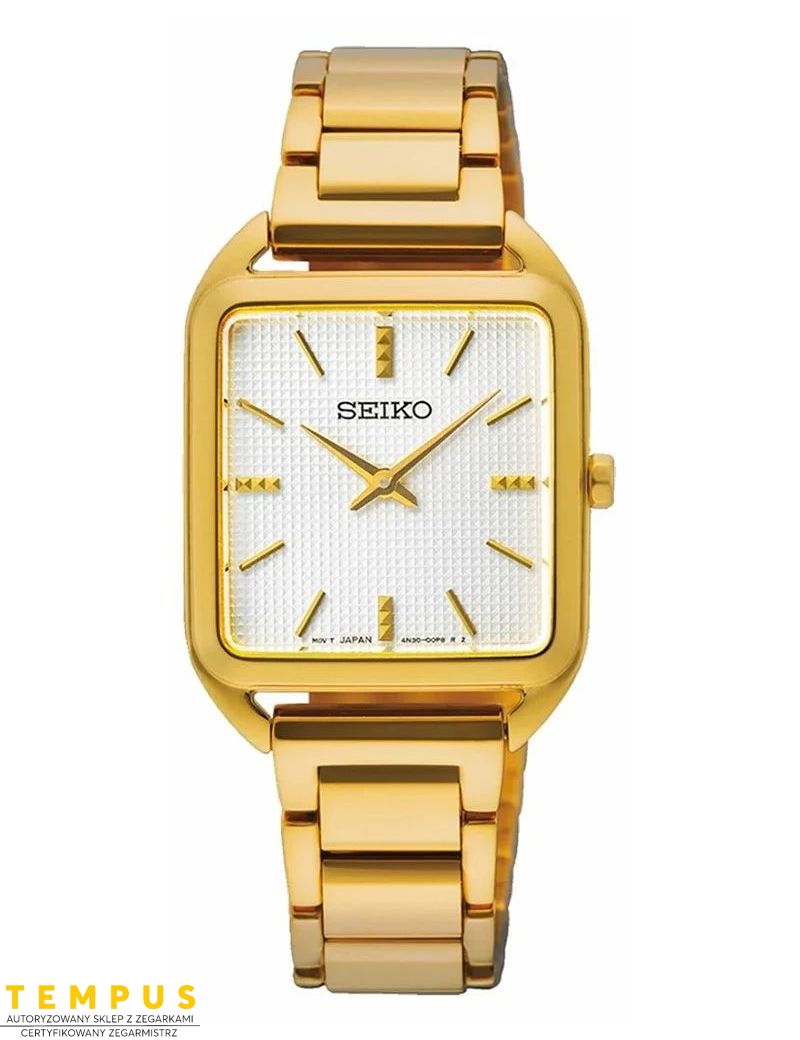 Zegarek klasyczny damski Seiko Classic Lady Conceptual Rectangular Swr078P1 - Zegarki SEIKO Zegarek klasyczny damski Seiko Classic Lady Conceptual Rectangular Swr078P1 - Zegarki SEIKO