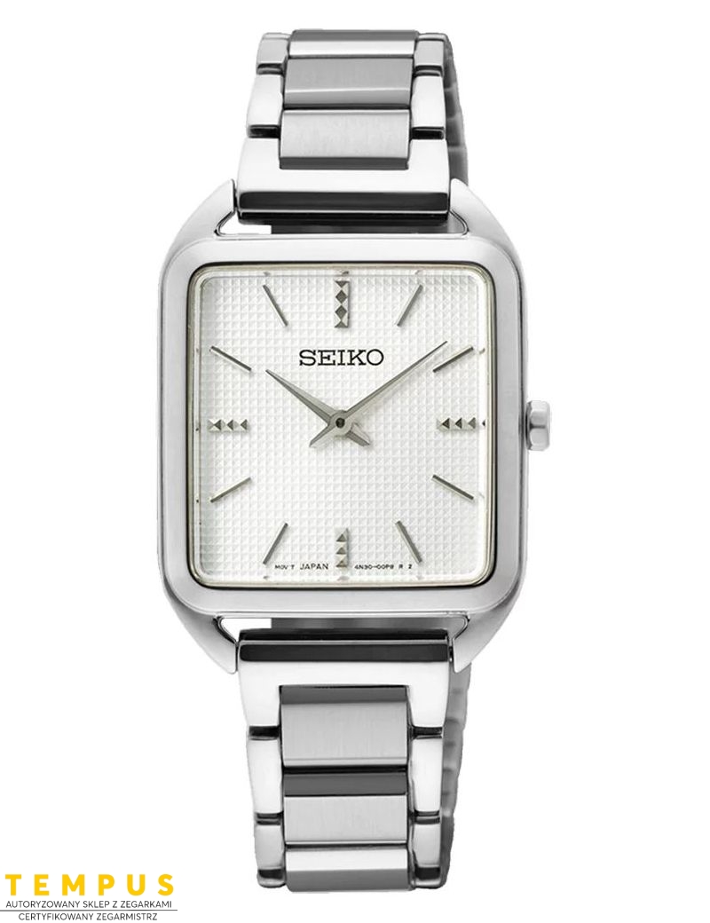 Zegarek klasyczny damski Seiko Classic Lady Conceptual Rectangular Swr073P1 - Zegarki SEIKO Zegarek klasyczny damski Seiko Classic Lady Conceptual Rectangular Swr073P1 - Zegarki SEIKO