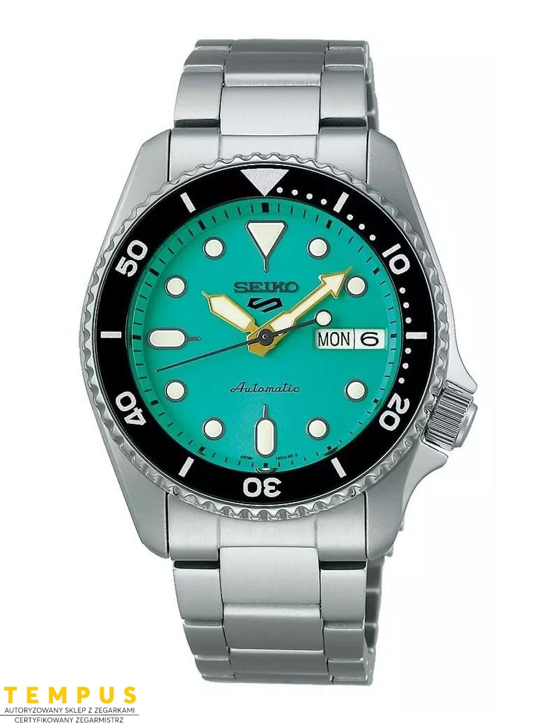 Zegarek sportowy męski Seiko 5 Sports SKX Midi Automatic Srpk33K1 - Zegarki SEIKO Zegarek sportowy męski Seiko 5 Sports SKX Midi Automatic Srpk33K1 - Zegarki SEIKO