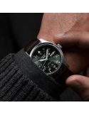 Zegarek militarny męski Seiko 5 Sports Kelly Green Flieger Automatic Srpj89K1 - Zegarki SEIKO