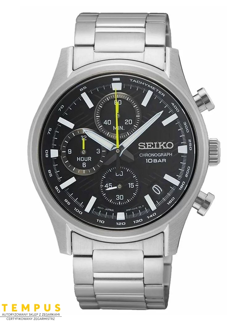 Zegarek sportowy męski Seiko Chronograph Ssb419P1 Quartz - Zegarki SEIKO Zegarek sportowy męski Seiko Chronograph Ssb419P1 Quartz - Zegarki SEIKO