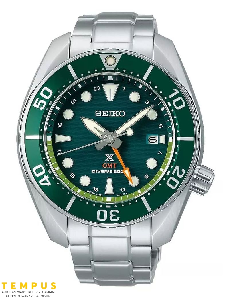 Zegarek sportowy męski Seiko Prospex Seascape SUMO Solar GMT Diver SFK003J1 - Zegarki SEIKO Zegarek sportowy męski Seiko Prospex Seascape SUMO Solar GMT Diver SFK003J1 - Zegarki SEIKO