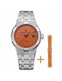 Zegarek casual męski Maurice Lacroix Aikon Limited Summer Edition Orange 42mm AI6008-SS00F-530-E - Zegarki MAURICE LACROIX