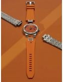 Zegarek casual męski Maurice Lacroix Aikon Limited Summer Edition Orange 42mm AI6008-SS00F-530-E - Zegarki MAURICE LACROIX