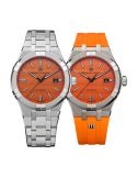 Zegarek casual męski Maurice Lacroix Aikon Limited Summer Edition Orange 42mm AI6008-SS00F-530-E - Zegarki MAURICE LACROIX