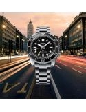 Zegarek sportowy męski Seiko Prospex Premium Spb383J1 1968 Diver's Modern Re-interpretation GMT - Zegarki SEIKO