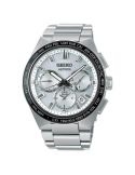Zegarek sportowy męski Seiko Astron Ssh117J1 Sunray Silver Lining GPS Solar - Zegarki SEIKO