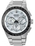Zegarek sportowy męski Seiko Astron Ssh117J1 Sunray Silver Lining GPS Solar - Zegarki SEIKO