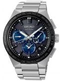 Zegarek sportowy męski Seiko Astron Ssh119J1 Sunray Dark Night GPS Solar - Zegarki SEIKO