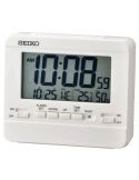 Seiko Qhl086W Budzik cyfrowy z termometrem i higrometrem - Zegarki SEIKO