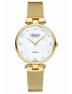 Atlantic Elegance Royal Diamonds 29044.45.07Gmb - Zegarki ATLANTIC