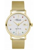 Atlantic Super De Luxe Precious Stones 29355.45.29Mb - Zegarki ATLANTIC