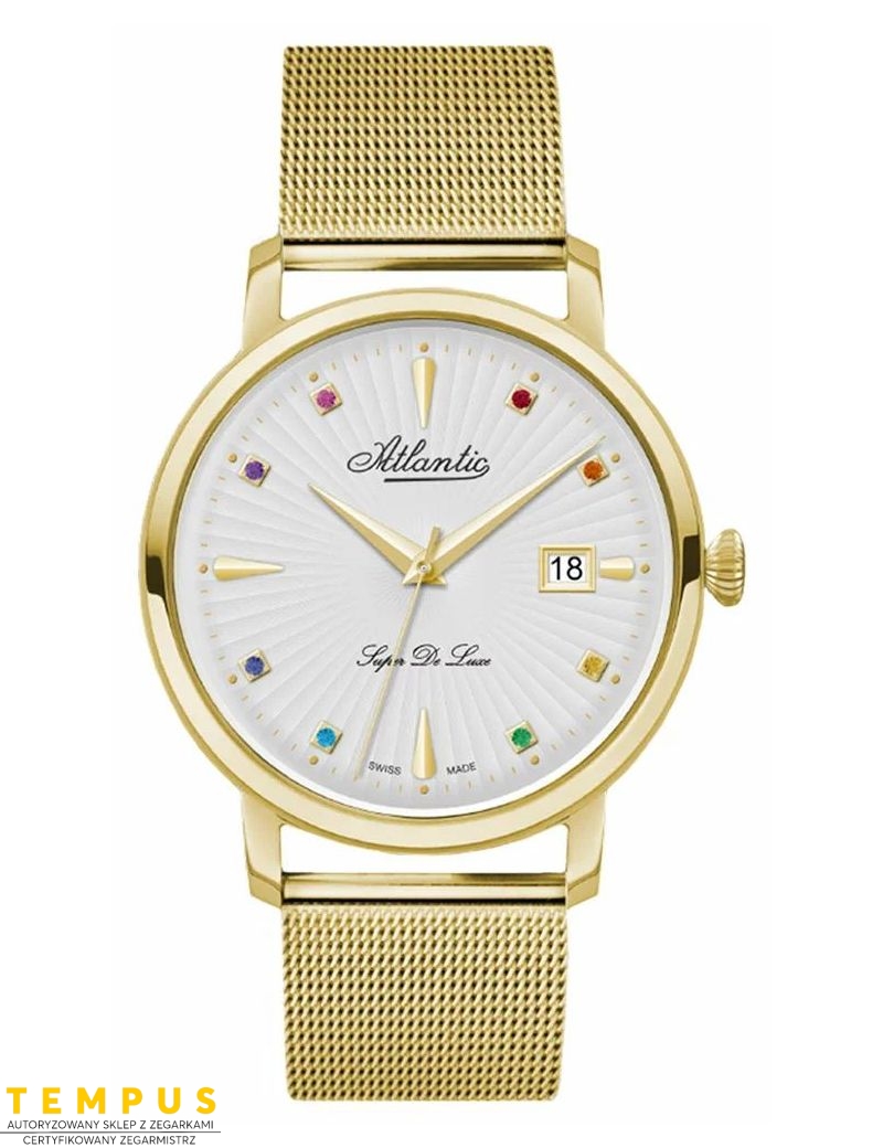 Atlantic Super De Luxe Precious Stones 29355.45.29Mb - Zegarki ATLANTIC Atlantic Super De Luxe Precious Stones 29355.45.29Mb - Zegarki ATLANTIC