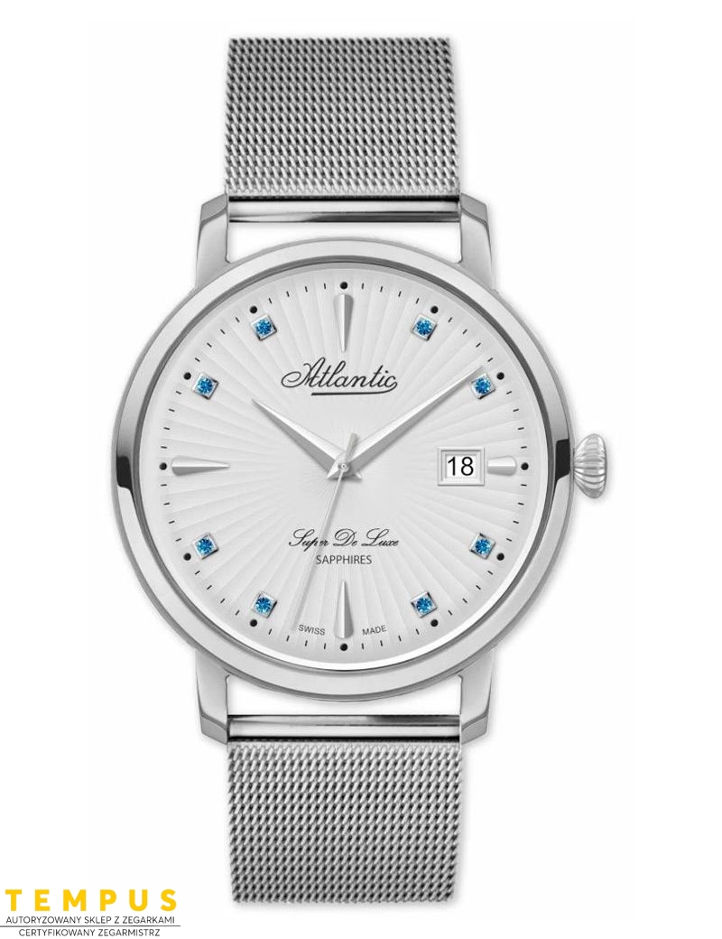 Atlantic Super De Luxe Precious Stones 29355.41.27 - Zegarki ATLANTIC Atlantic Super De Luxe Precious Stones 29355.41.27 - Zegarki ATLANTIC