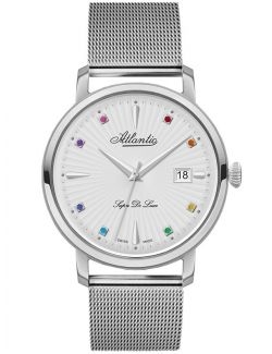 Atlantic Super De Luxe Precious Stones 29355.41.29Mb - Zegarki ATLANTIC