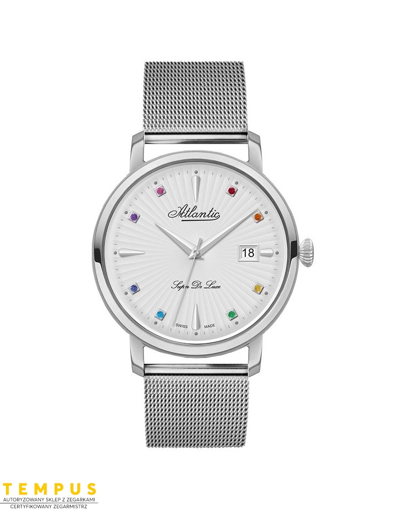 Atlantic Super De Luxe Precious Stones 29355.41.29Mb - Zegarki ATLANTIC Atlantic Super De Luxe Precious Stones 29355.41.29Mb - Zegarki ATLANTIC