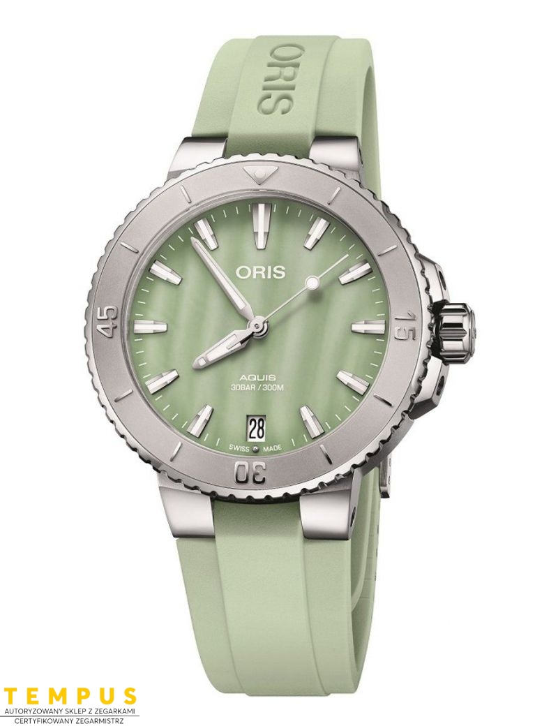 Zegarek sportowy damski Oris Aquis Date 01 733 7770 4157-07 4 18 67FC 36. Zegarek sportowy damski Oris Aquis Date 01 733 7770 4157-07 4 18 67FC 36.