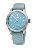 Zegarek sportowy damski, unisex Oris Divers Sixty-Five Cotton Candy Edition 01 733 7771 4055-07 3 19 02S - Zegarki ORIS