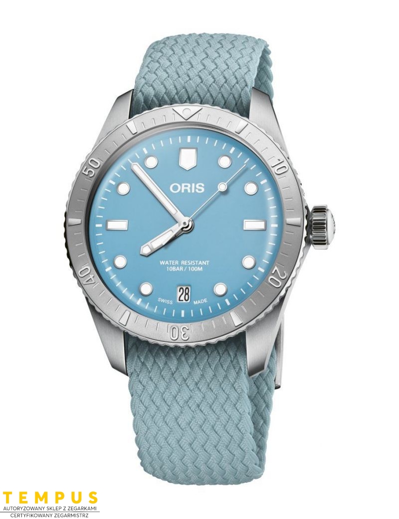 Zegarek sportowy damski, unisex Oris Divers Sixty-Five Cotton Candy Edition 01 733 7771 4055-07 3 19 02S - Zegarki ORIS Zegarek sportowy damski, unisex Oris Divers Sixty-Five Cotton Candy Edition 01 733 7771 4055-07 3 19 02S - Zegarki ORIS