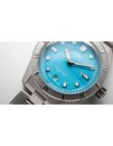 Zegarek sportowy damski, unisex Oris Divers Sixty-Five Cotton Candy Edition 01 733 7771 4055-07 8 19 18 - Zegarki ORIS
