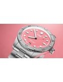 Zegarek sportowy damski, unisex Oris Divers Sixty-Five Cotton Candy Edition 01 733 7771 4058-07 8 19 18 - Zegarki ORIS
