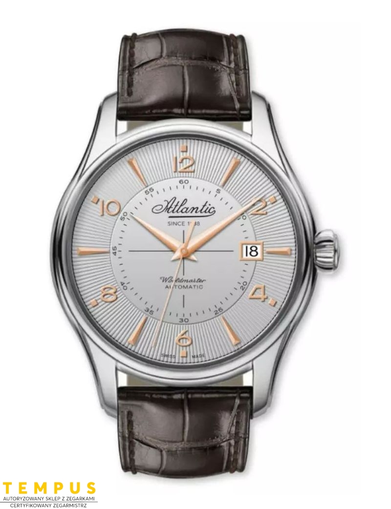 Atlantic Worldmaster 1888 Automatic 55750.41.25R - Zegarki ATLANTIC