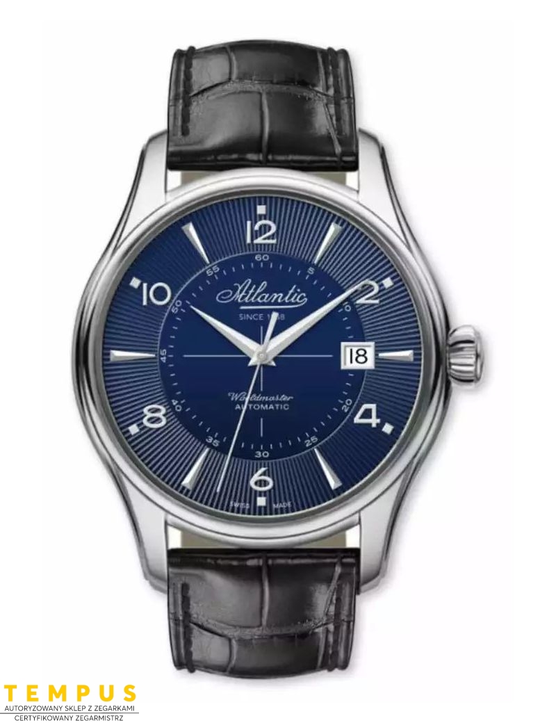 Atlantic Worldmaster 1888 Automatic 55750.41.55S - Zegarki ATLANTIC Atlantic Worldmaster 1888 Automatic 55750.41.55S - Zegarki ATLANTIC