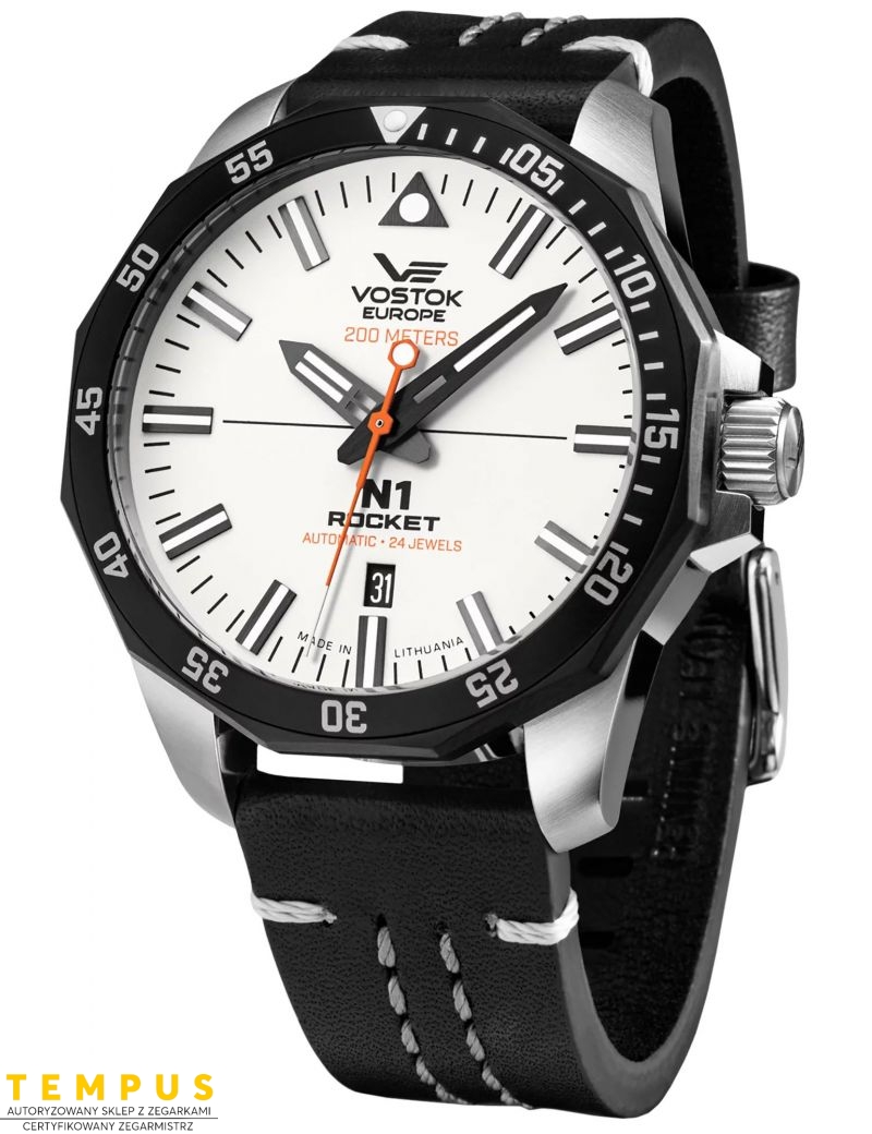 Zegarek sportowy męski Vostok Europe N1 ROCKET NH35A-225E711 - Zegarki VOSTOK EUROPE Zegarek sportowy męski Vostok Europe N1 ROCKET NH35A-225E711 - Zegarki VOSTOK EUROPE