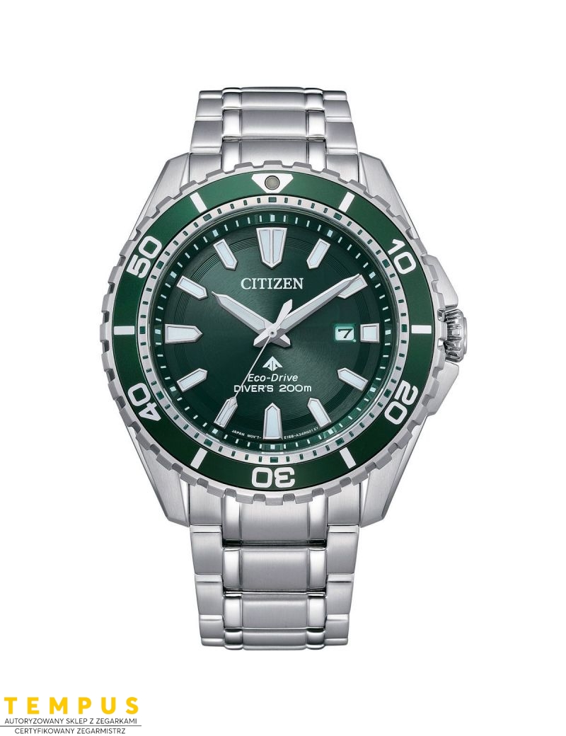 Zegarek sportowy męski Citizen PROMASTER BN0199-53X Diver Marine na bransolecie