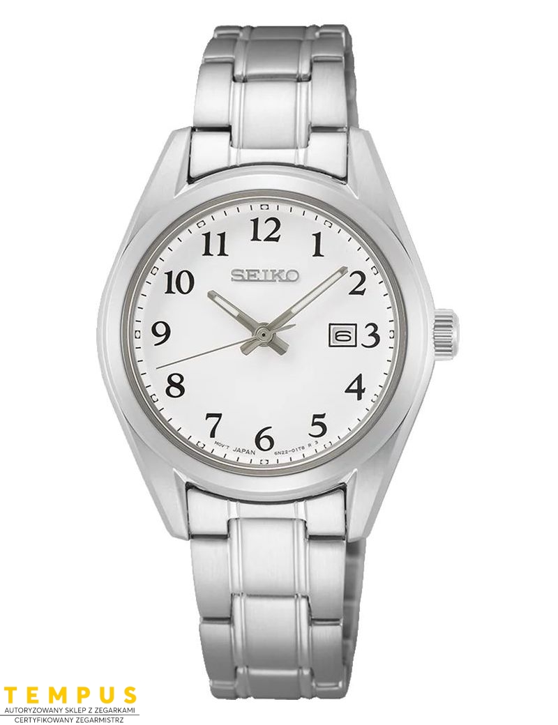 Zegarek klasyczny damski Seiko Classic Lady SUR465P1 Quartz - Zegarki SEIKO