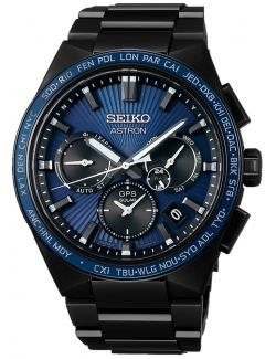 Zegarek sportowy męski Seiko Astron Sunray Midnight GPS Solar 5X SSH121J1 Limited Edition - Zegarki SEIKO