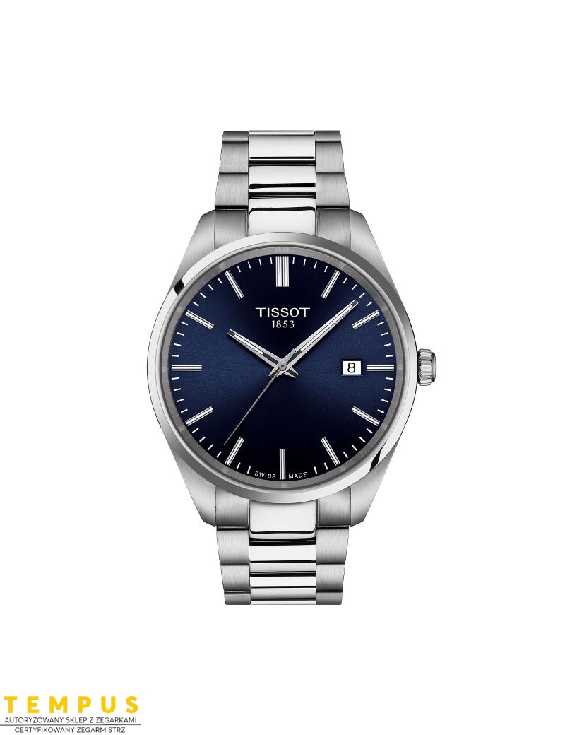 Tissot PR 100 BLUE 40mm T150.410.11.041.00 quartz - Zegarki TISSOT Tissot PR 100 BLUE 40mm T150.410.11.041.00 quartz - Zegarki TISSOT
