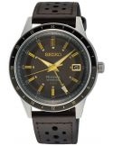 Zegarek klasyczny męski Seiko Presage Automatic GMT Style 60s SSK013J1 - Zegarki SEIKO
